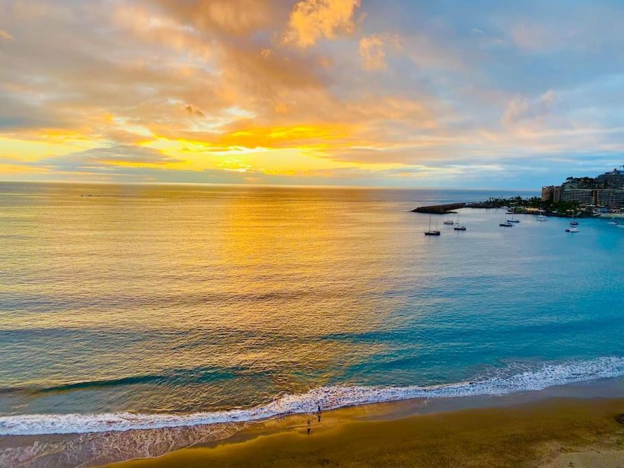 100 M2 Penthouse On The Beach. Patalavaca Bagian luar foto